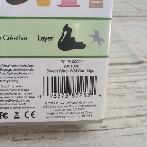 Cricut Lite Sweet Shop cartridge - Picture 3 of 4